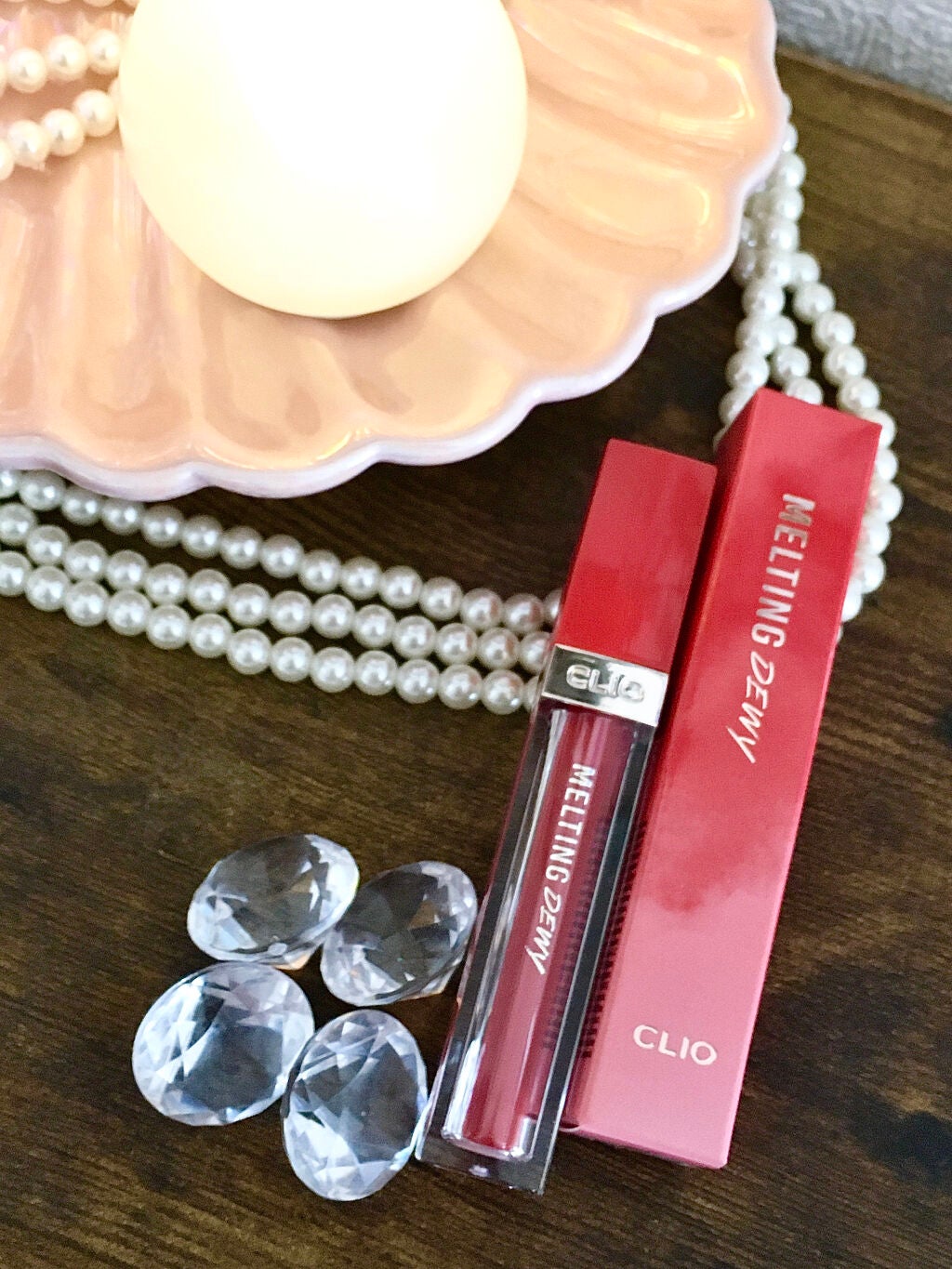 メルティングデューイティント/CLIO/口紅を使ったクチコミ(6枚目)