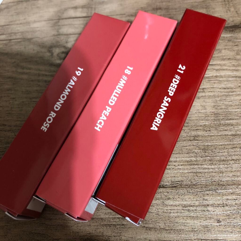 ジューシーラスティングティント/rom&nd/リップティントを使ったクチコミ(2枚目)