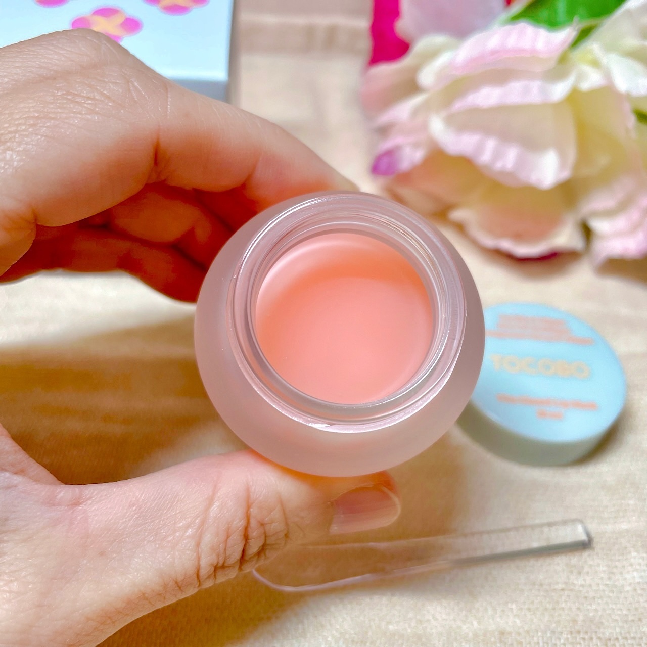 ビタグレーズドリップマスク/TOCOBO/リップマスクを使ったクチコミ（3枚目）