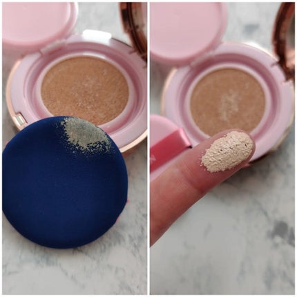 ピンクティーツリーカバーアップグロウクッション/APLIN/クッションファンデーションを使ったクチコミ(4枚目)