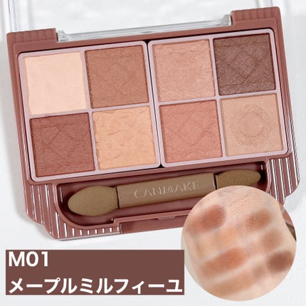 プティパレットアイズ(マットタイプ)/キャンメイク/パウダーアイシャドウを使ったクチコミ(5枚目)