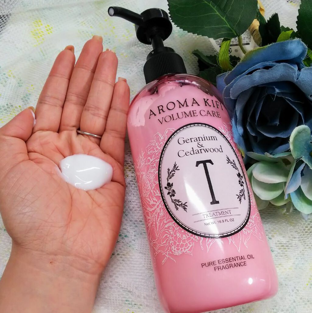 ボリュームケアシャンプー／トリートメント/AROMA KIFI/シャンプー・コンディショナーを使ったクチコミ（2枚目）