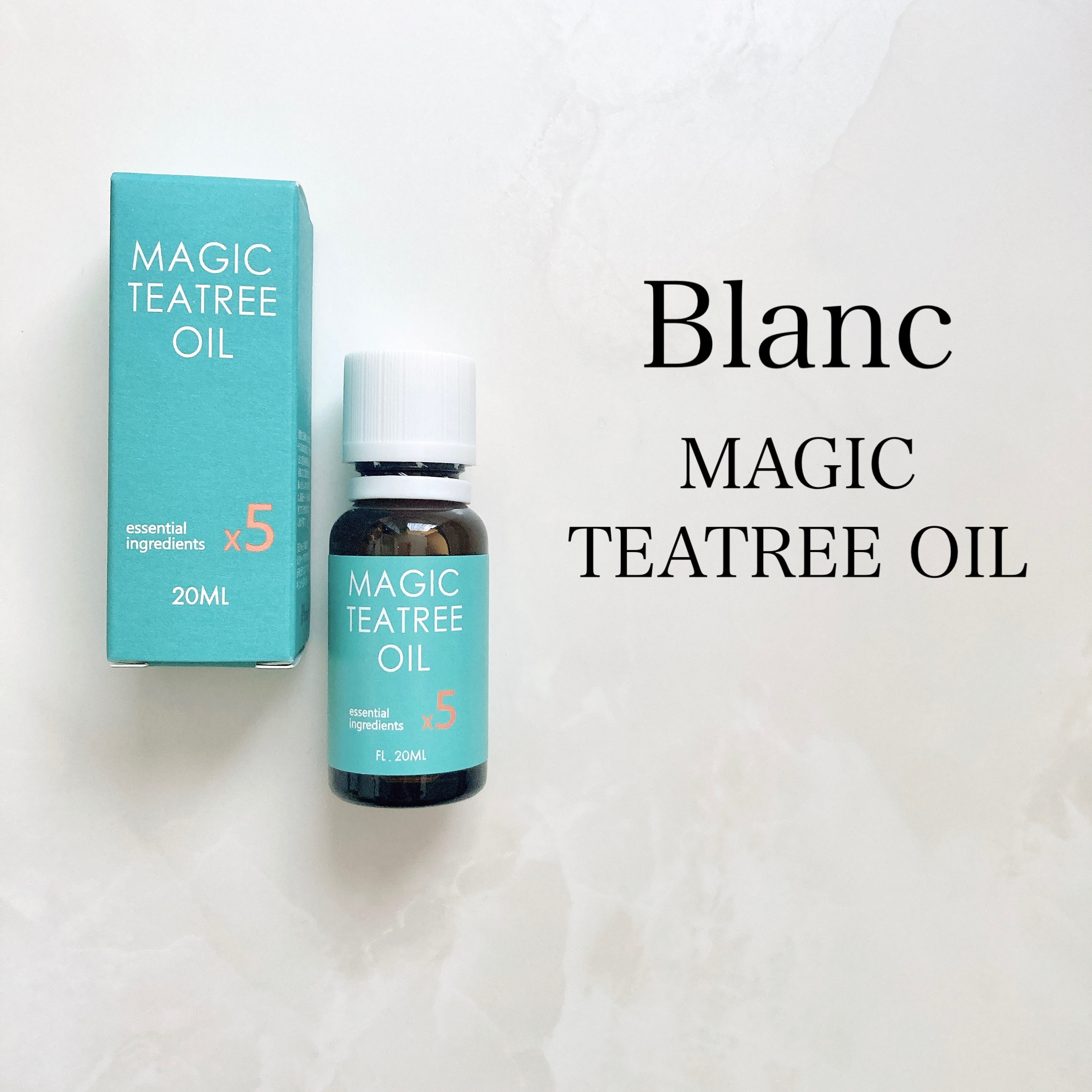 マジックティーツリーオイル/ブラン/フェイスオイルを使ったクチコミ（2枚目）