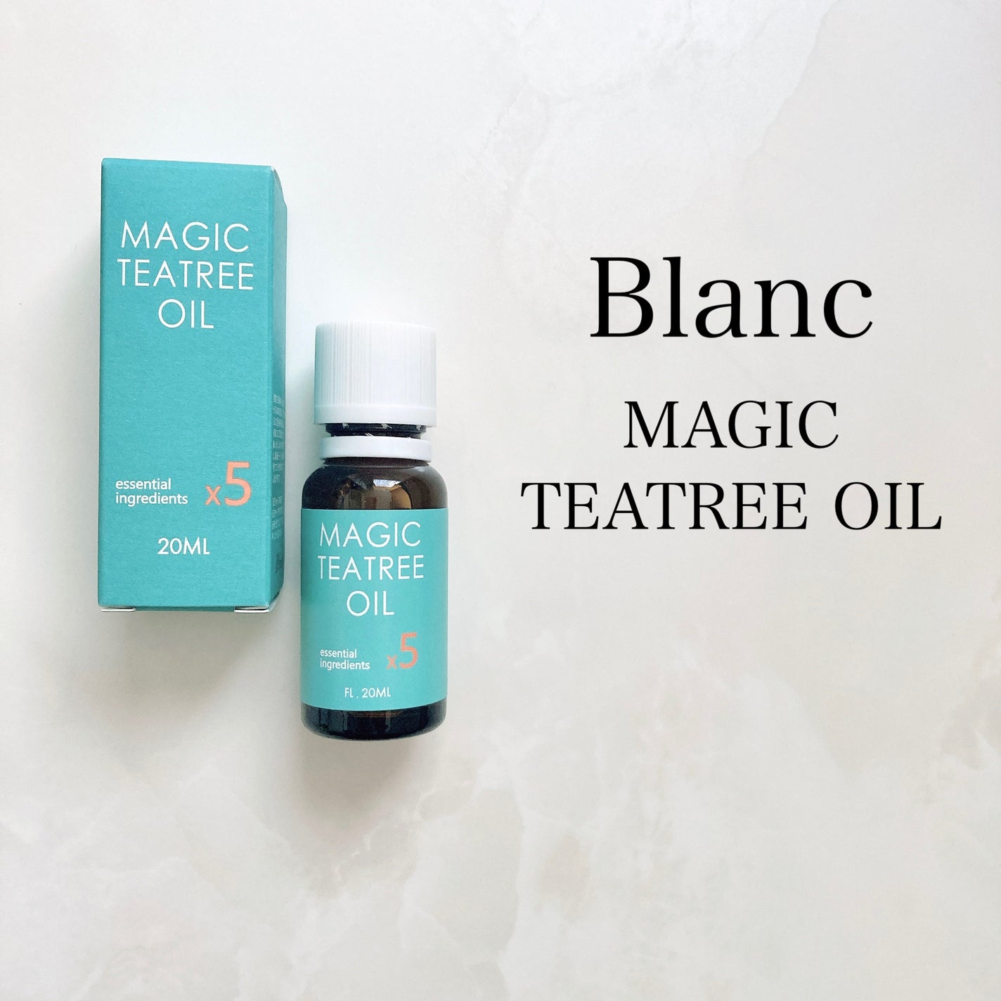 マジックティーツリーオイル/ブラン/フェイスオイルを使ったクチコミ(2枚目)