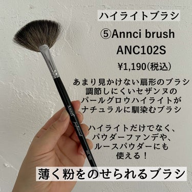 UR GLAM　POWDER BRUSH/U R GLAM/メイクブラシを使ったクチコミ（6枚目）