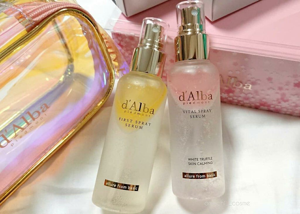 ダルバ ホワイトトリュフファーストスプレーセラム/ダルバ/ミスト状化粧水を使ったクチコミ(1枚目)