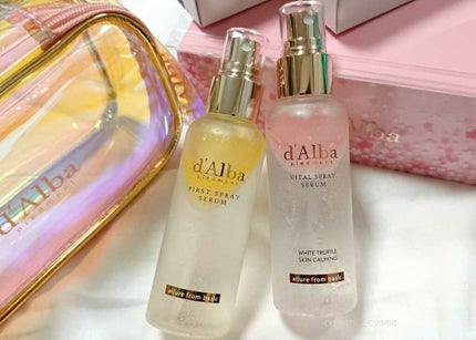 ダルバ ホワイトトリュフファーストスプレーセラム/ダルバ/ミスト状化粧水を使ったクチコミ(1枚目)