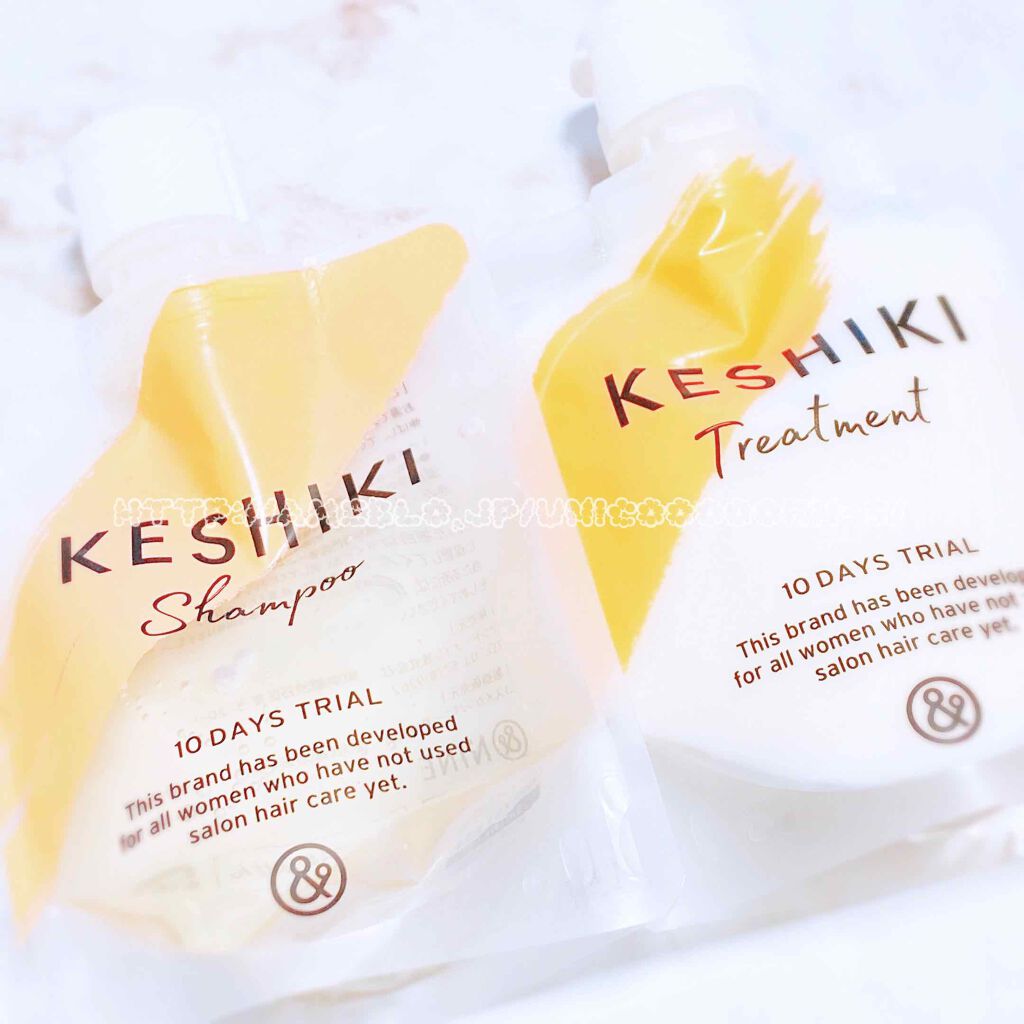 ケシキのはじまり(トライアルセット)/KESHIKI/トライアルキットを使ったクチコミ(3枚目)