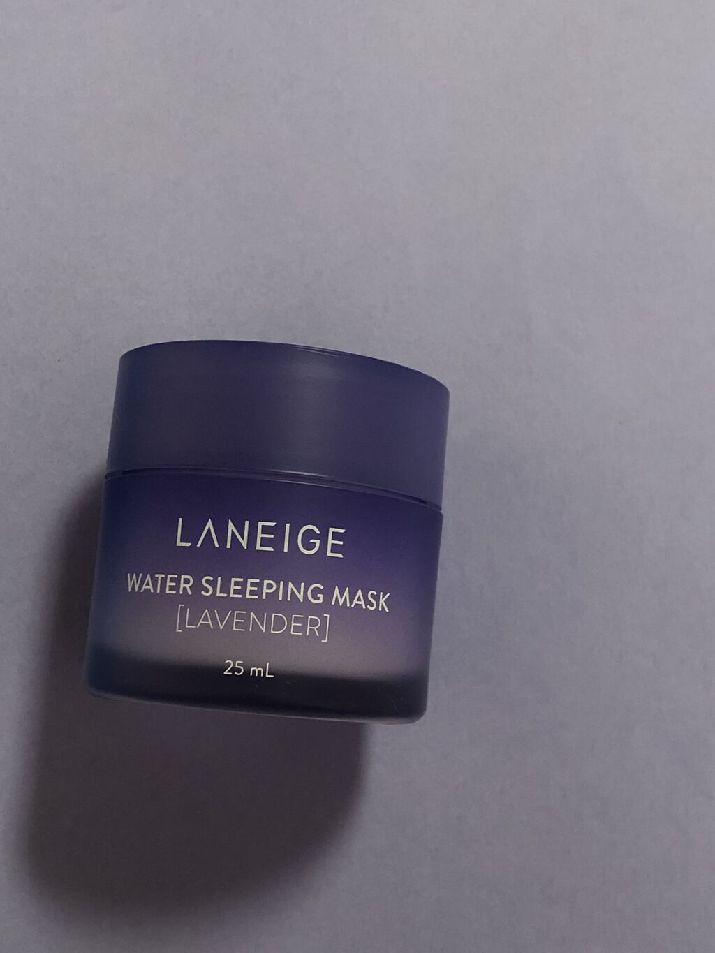 ウォータースリーピングパック ラベンダー/LANEIGE/フェイスクリームを使ったクチコミ（2枚目）