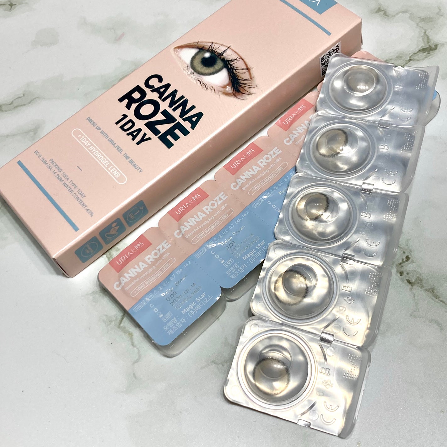 CANNA ROZE 1DAY/URIA i-DOL/ワンデー(1DAY)カラコンを使ったクチコミ(4枚目)