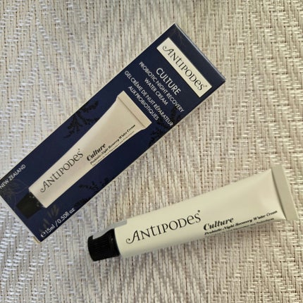 カルチャープロバイオティクス ナイト ウォータークリーム/Antipodes/フェイスクリームを使ったクチコミ(1枚目)