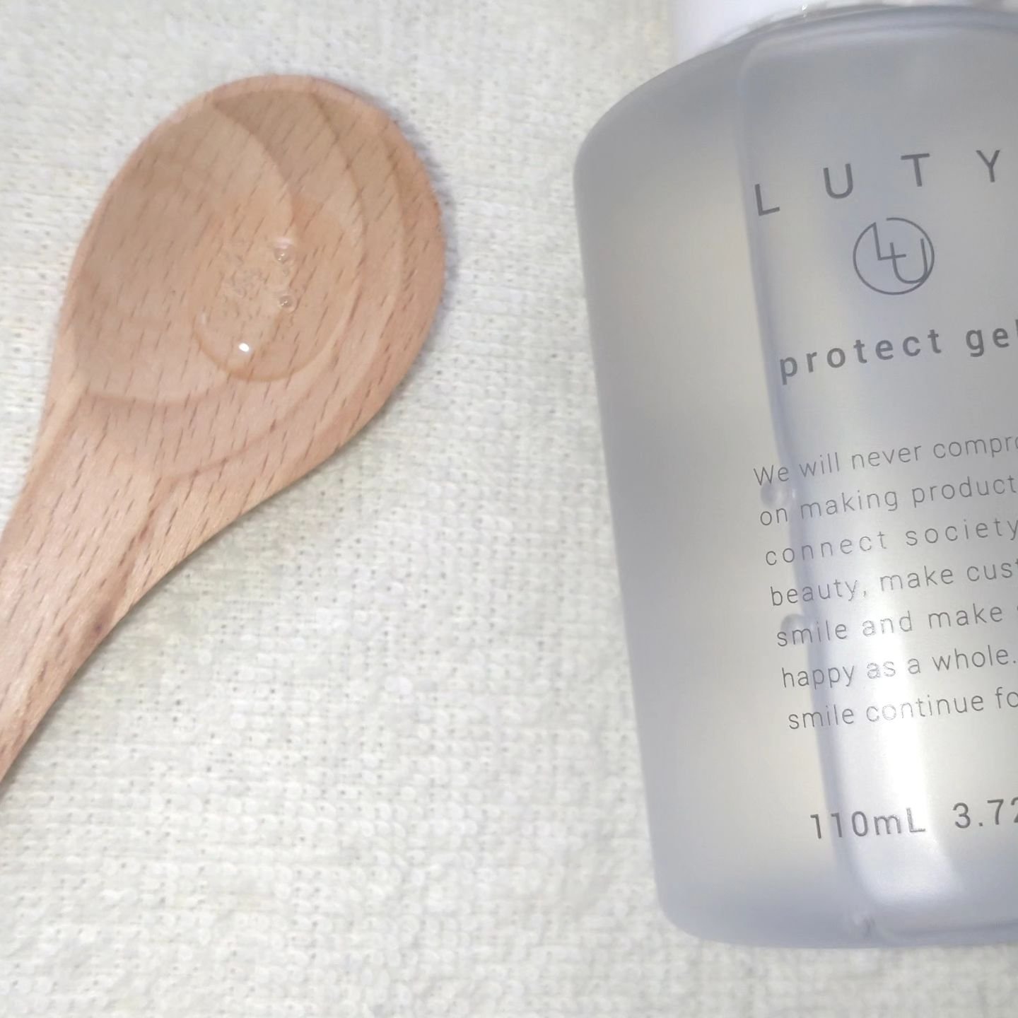 ルーティー プロテクトジェル/LUTY/アウトバストリートメントを使ったクチコミ（3枚目）