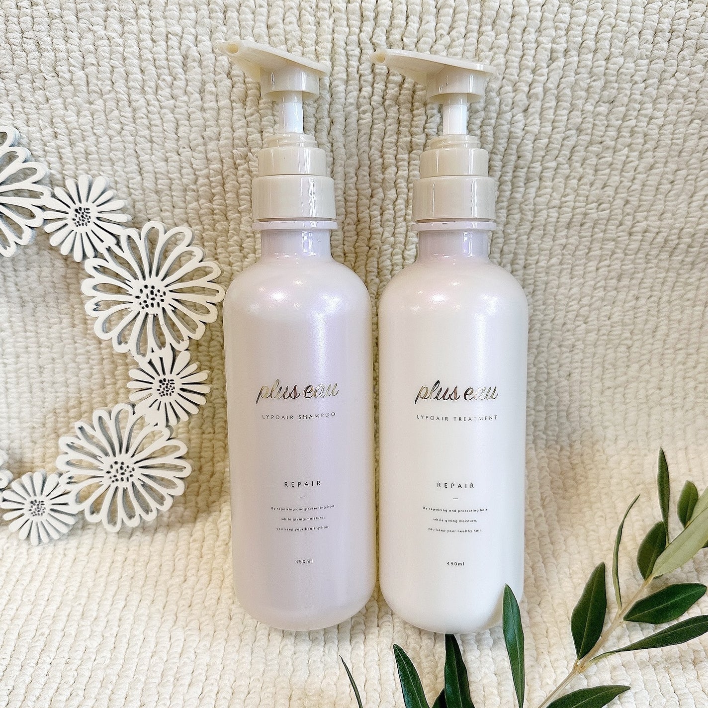 リポアシャンプー/リポアトリートメント/plus eau/市販シャンプーを使ったクチコミ(3枚目)