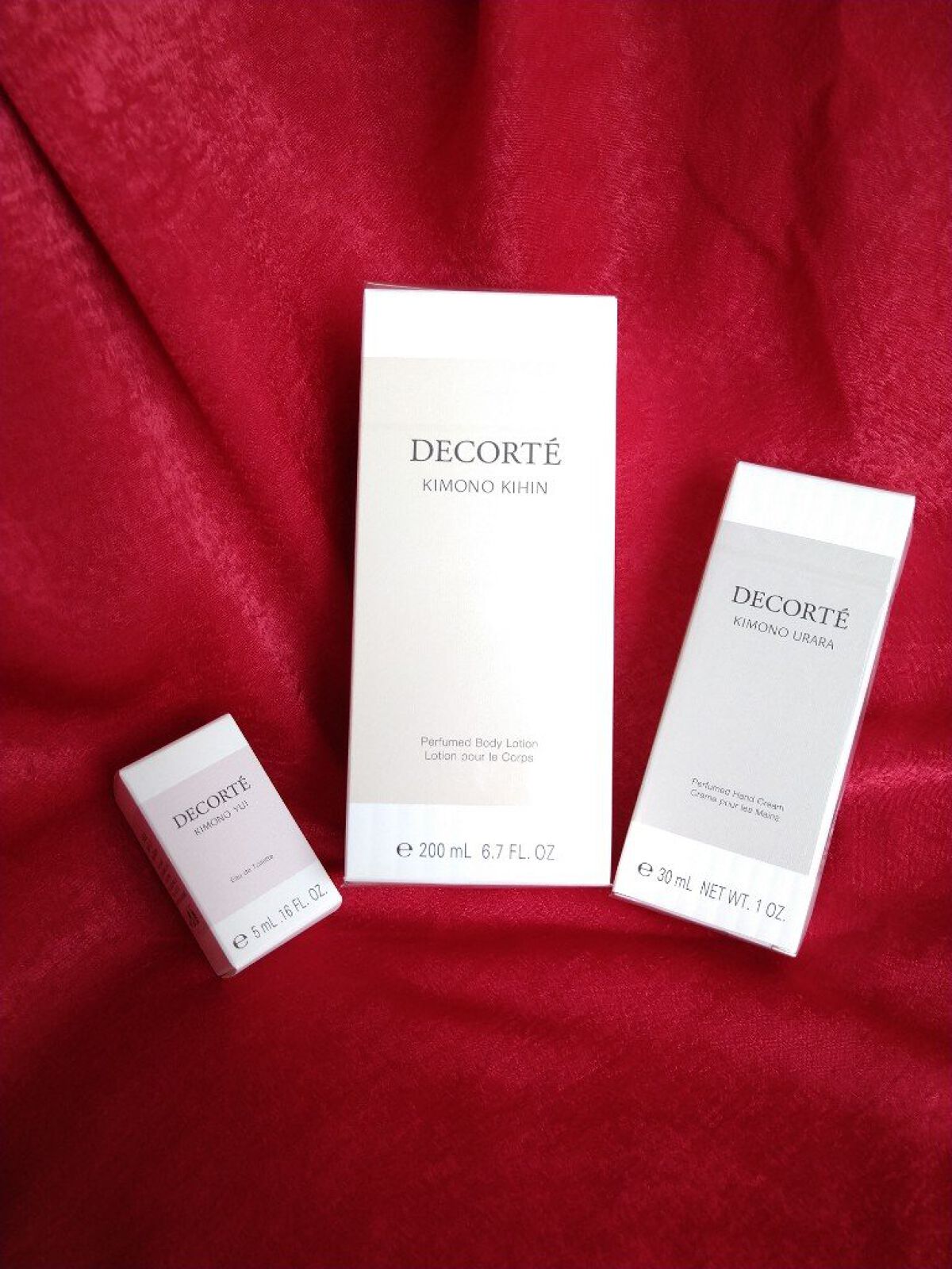 キモノ　ユイ　オードトワレ 限定ミニボトル/DECORTÉ/香水(レディース)を使ったクチコミ（3枚目）