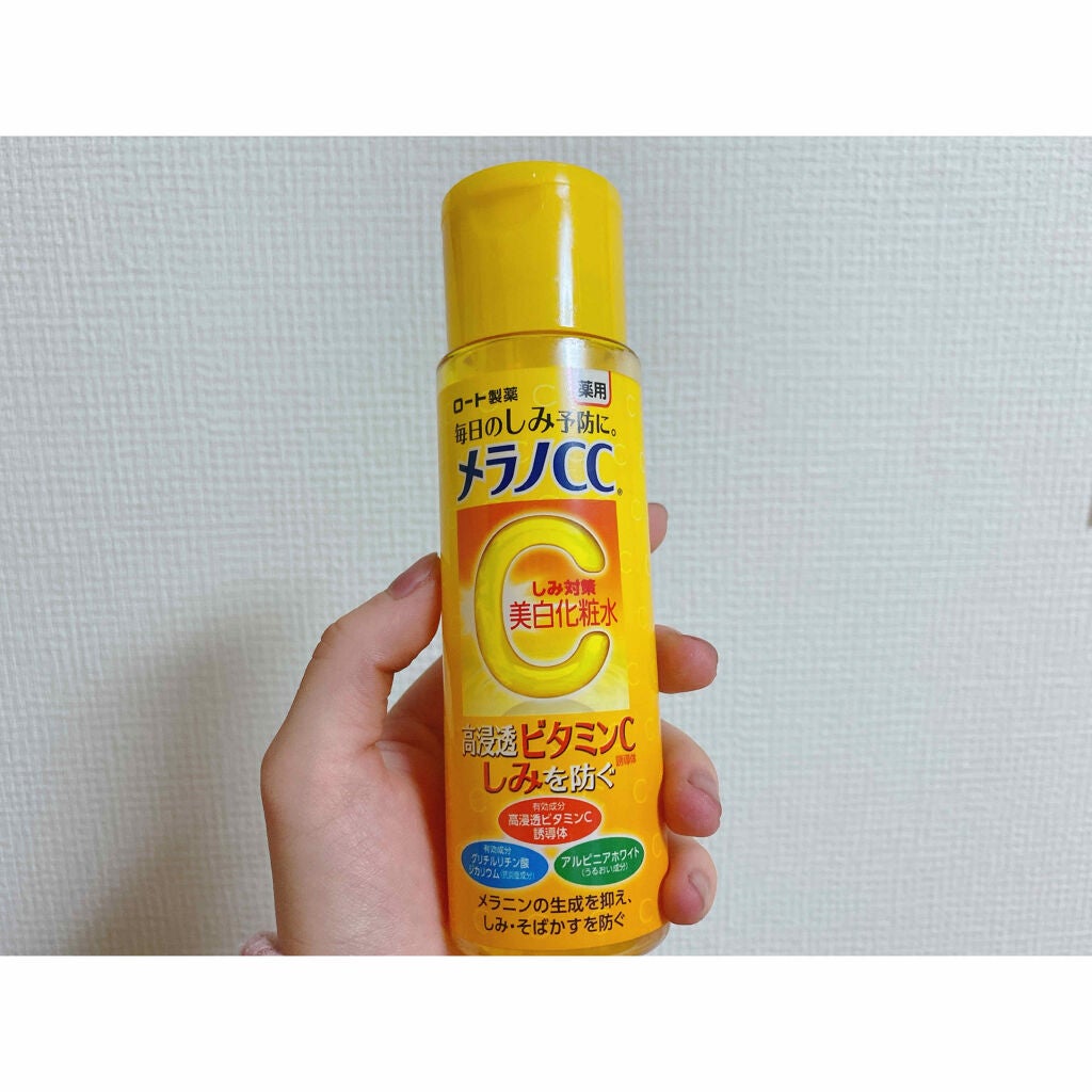 薬用しみ対策 美白化粧水/メラノCC/化粧水を使ったクチコミ(1枚目)