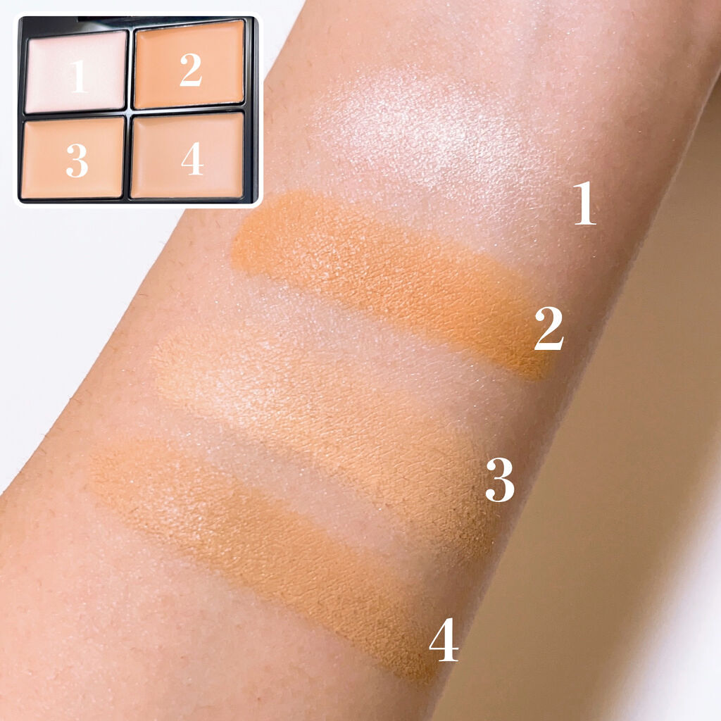 トーンパーフェクティング パレット/DECORTÉ/パレットコンシーラーを使ったクチコミ（2枚目）