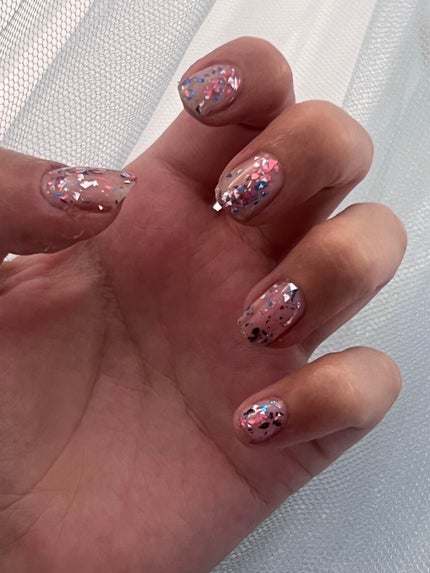 ネイルホリック パーティーフレーク/ネイルホリック/マニキュアを使ったクチコミ(4枚目)