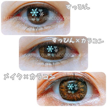 フラワーアイズR/株式会社ビューフロンティア/カラーコンタクトレンズを使ったクチコミ(4枚目)