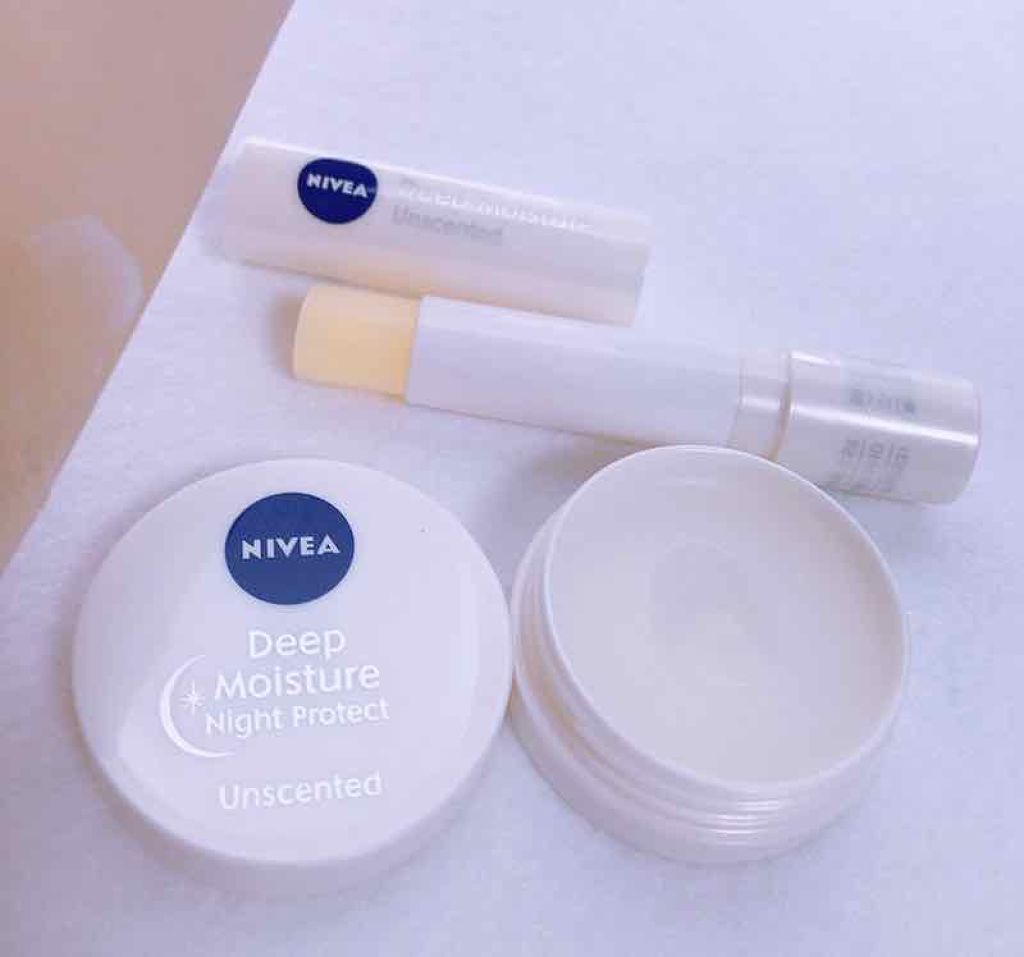 ニベア ディープモイスチャーリップ/ニベア/リップクリームを使ったクチコミ（1枚目）