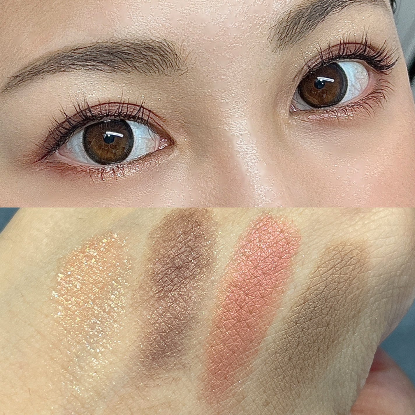 レブロン ダズル アイシャドウ クアッド/REVLON/アイシャドウパレットを使ったクチコミ(2枚目)