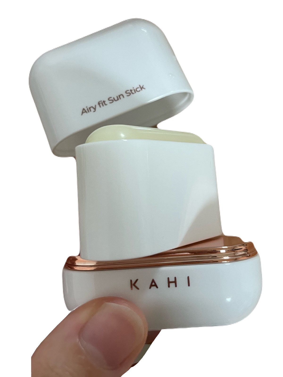 エアリーフィットサンスティック/KAHI/日焼け止めスティックを使ったクチコミ(2枚目)