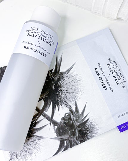 ミルクシスルブライトニングスパブラックマスク/RAWQUEST/シートマスク・パックを使ったクチコミ(6枚目)