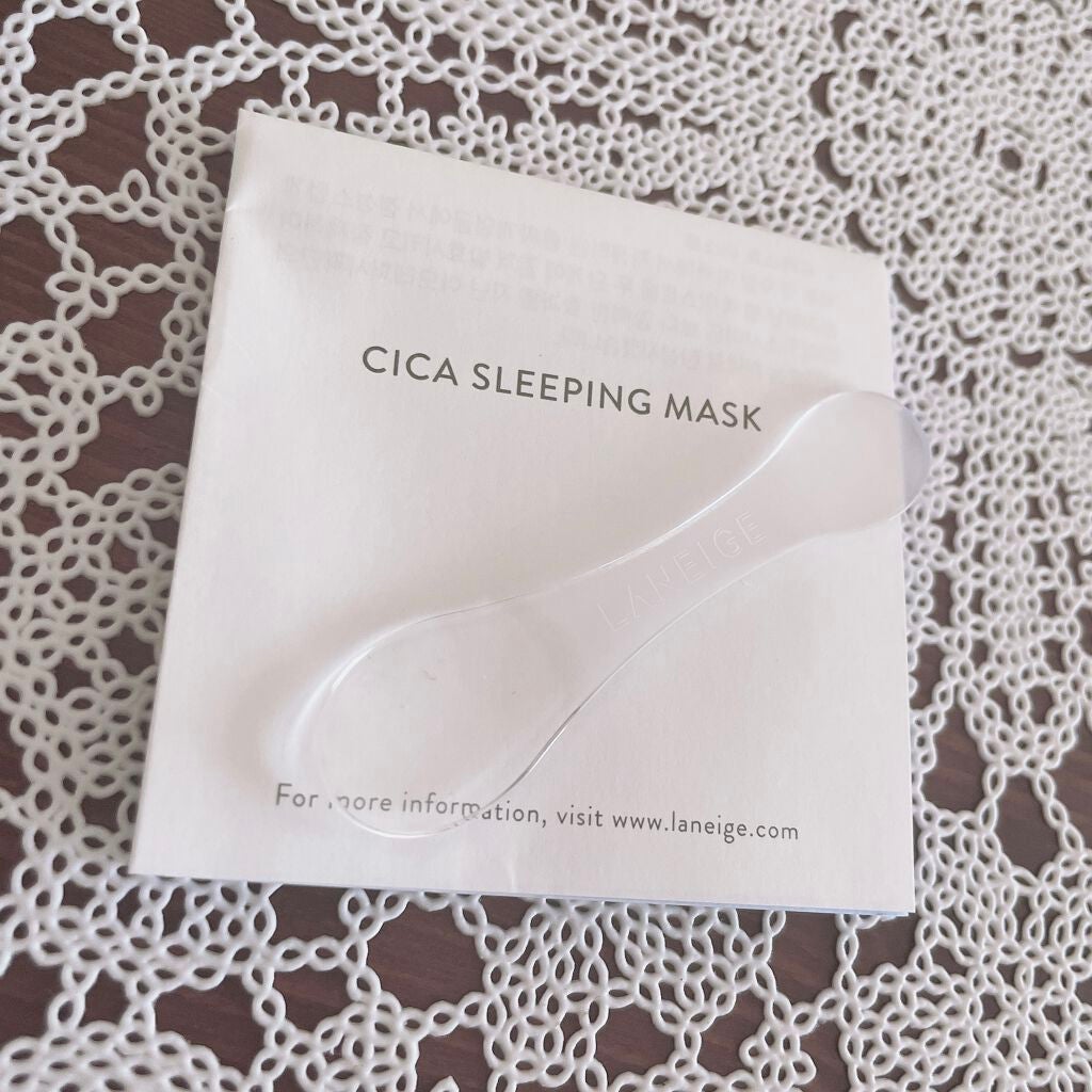 シカスリーピングマスク/LANEIGE/フェイスクリームを使ったクチコミ(4枚目)
