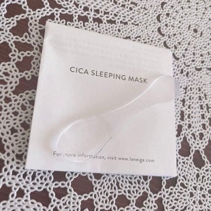 シカスリーピングマスク/LANEIGE/フェイスクリームを使ったクチコミ(4枚目)