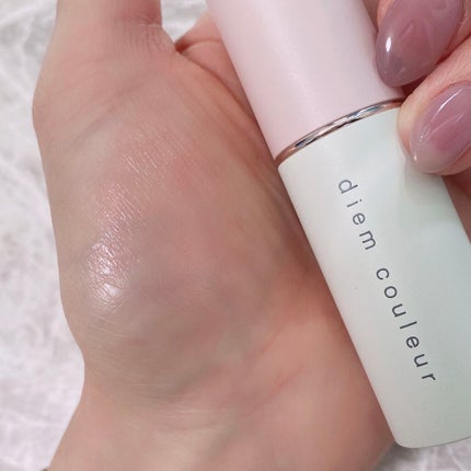 グローブラッシュスティック/ディエム クルール/ジェル・クリームチークを使ったクチコミ(3枚目)