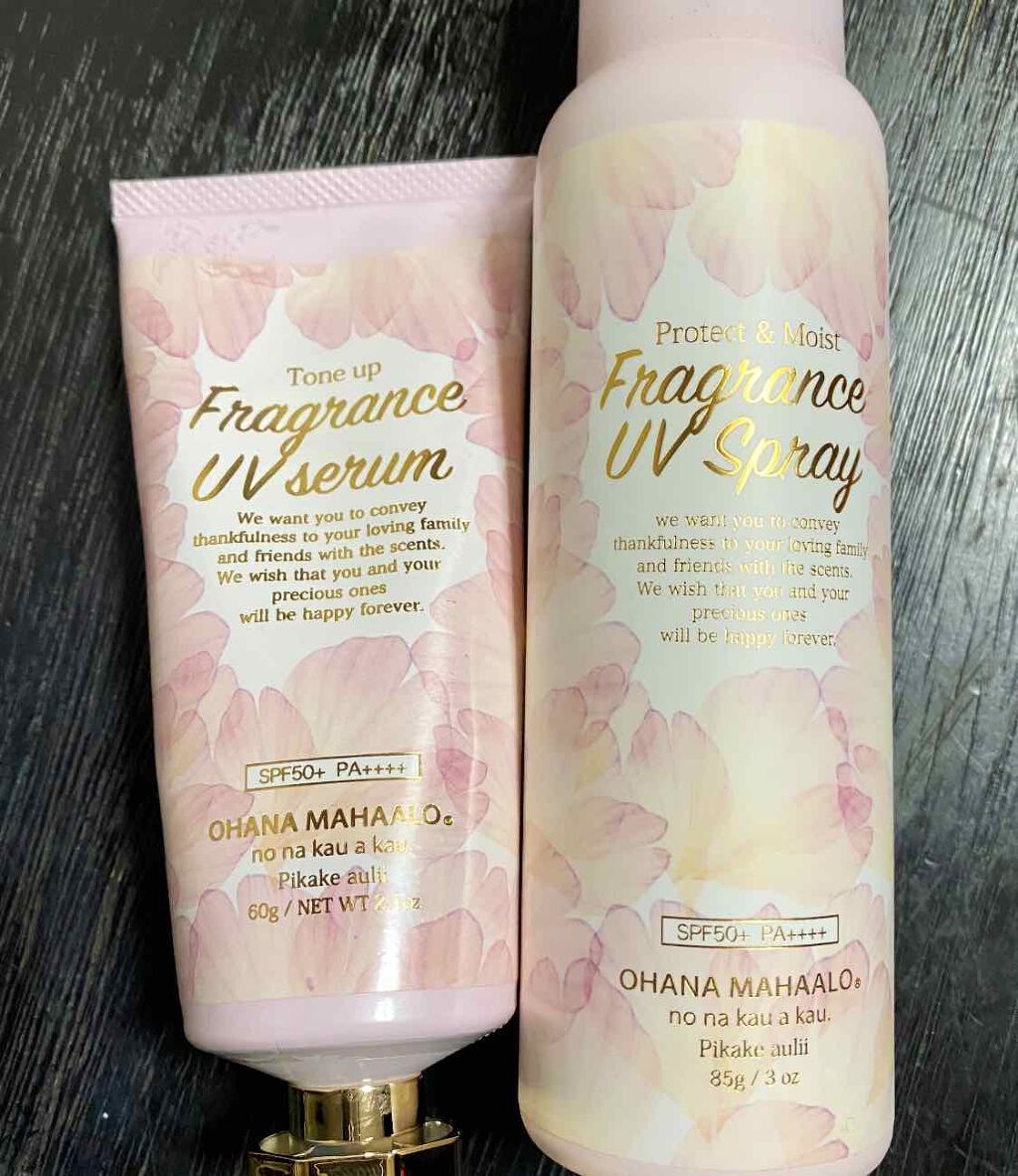 オハナ･マハロ トーンアップUVセラム ピカケアウリィ〈日やけ止め・美容液〉/OHANA MAHAALO/日焼け止めローションを使ったクチコミ（1枚目）