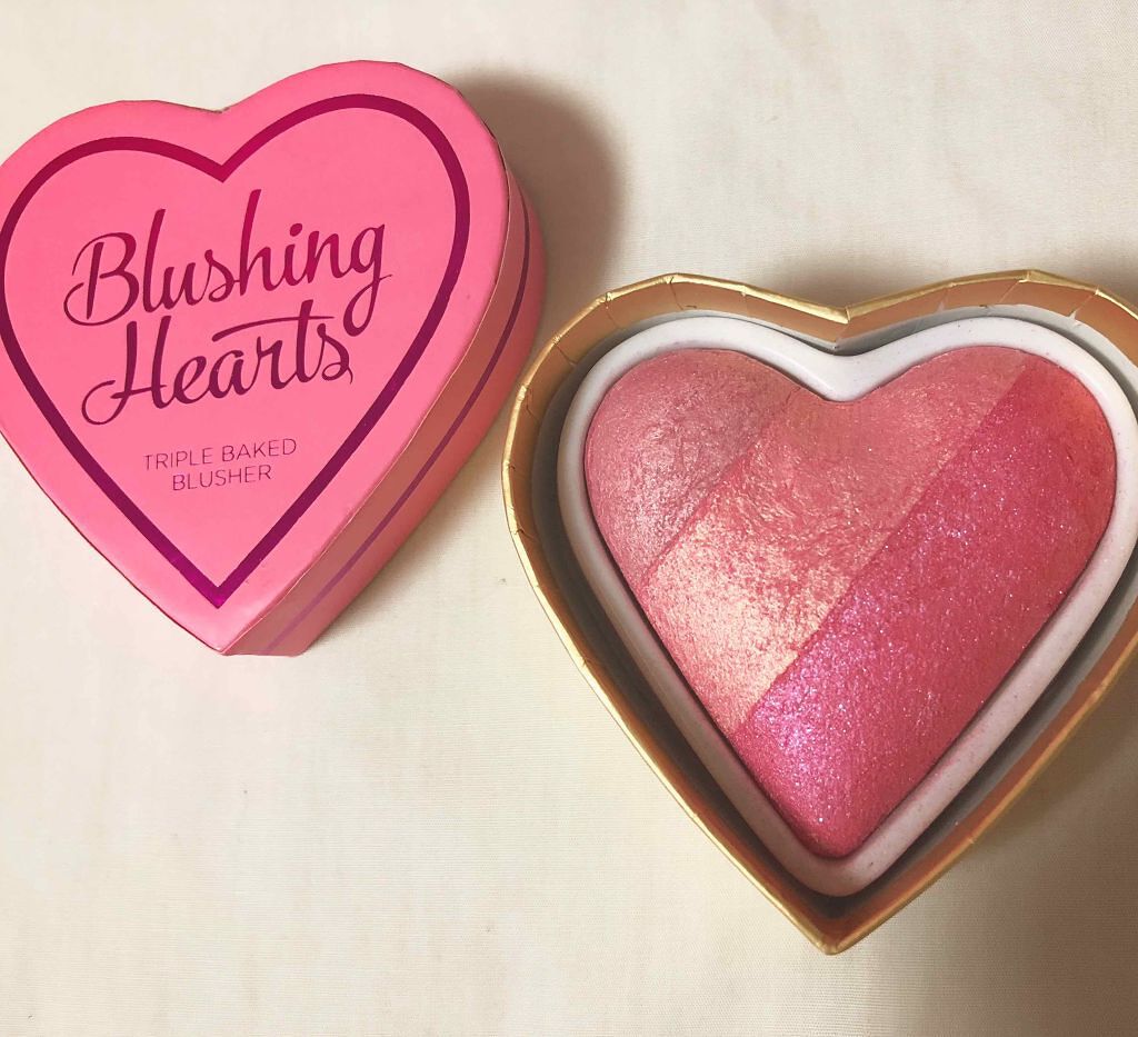 ブラッシング ハート/MAKEUP REVOLUTION/パウダーチークを使ったクチコミ(1枚目)
