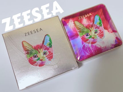 アニマルアイシャドウ(4シェード)/ZEESEA/アイシャドウパレットを使ったクチコミ(1枚目)