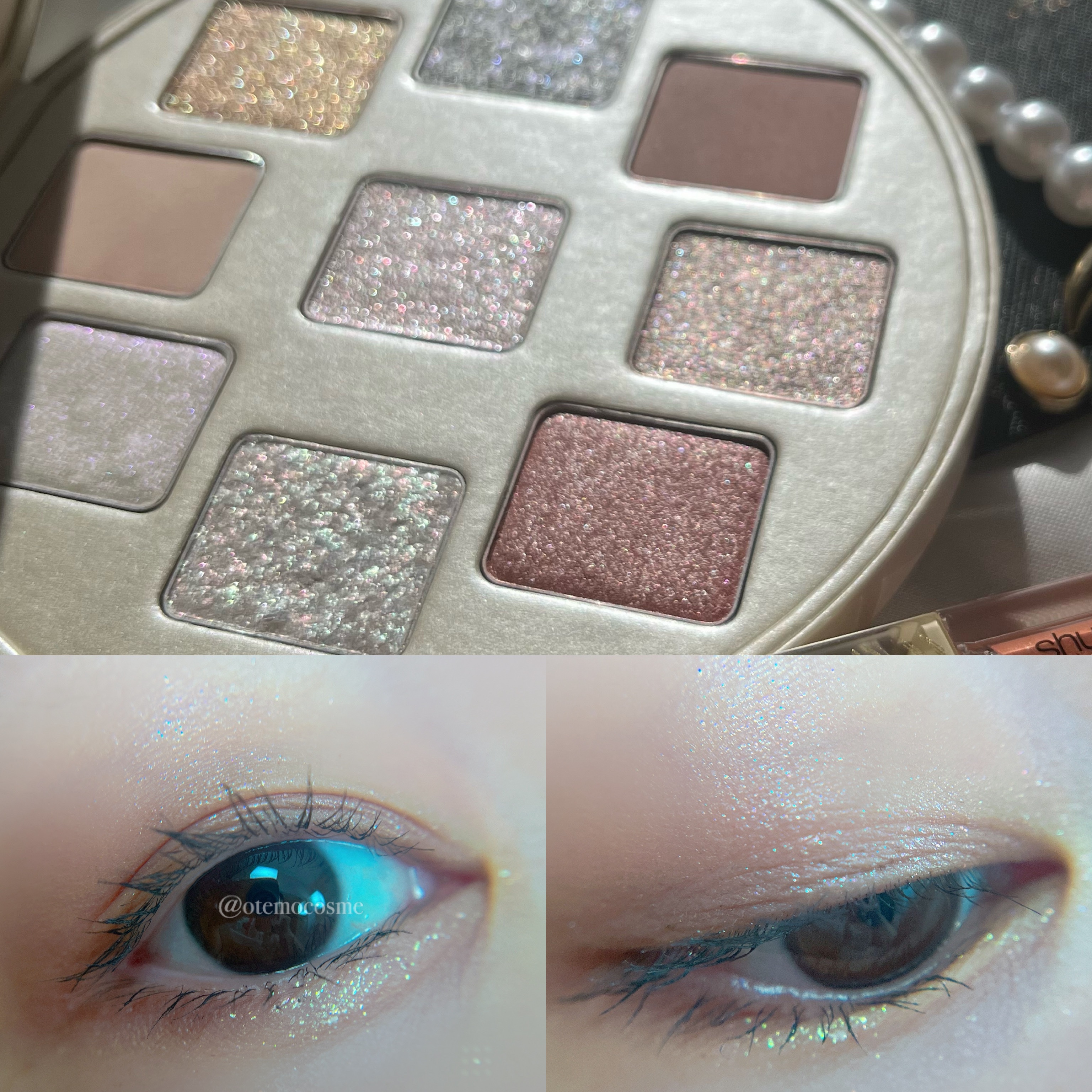 パール レベル クラッチ アイシャドー パレット/shu uemura/アイシャドウパレットを使ったクチコミ（1枚目）
