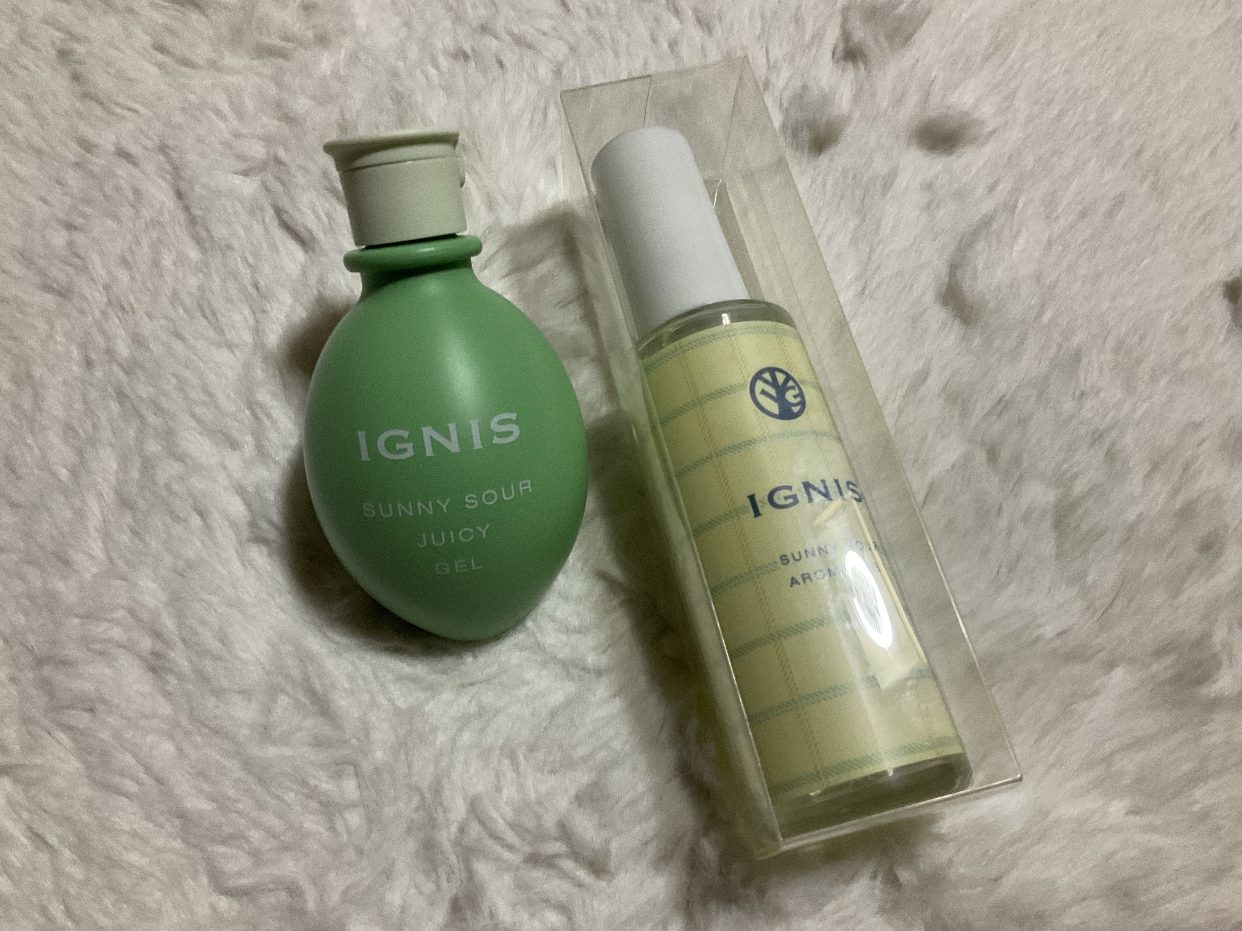 サニーサワー ジューシージェル/IGNIS/美容液を使ったクチコミ（1枚目）