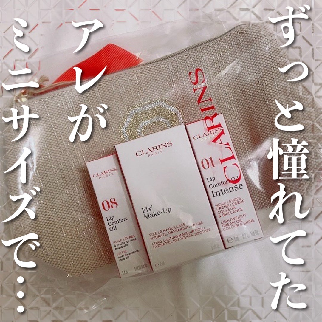 フィックス メイクアップ/CLARINS/ミスト状化粧水を使ったクチコミ(1枚目)
