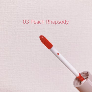 ワンデイ アートメイク ルージュ 03 Peach Rhapsody/FASIO/口紅を使ったクチコミ（2枚目）