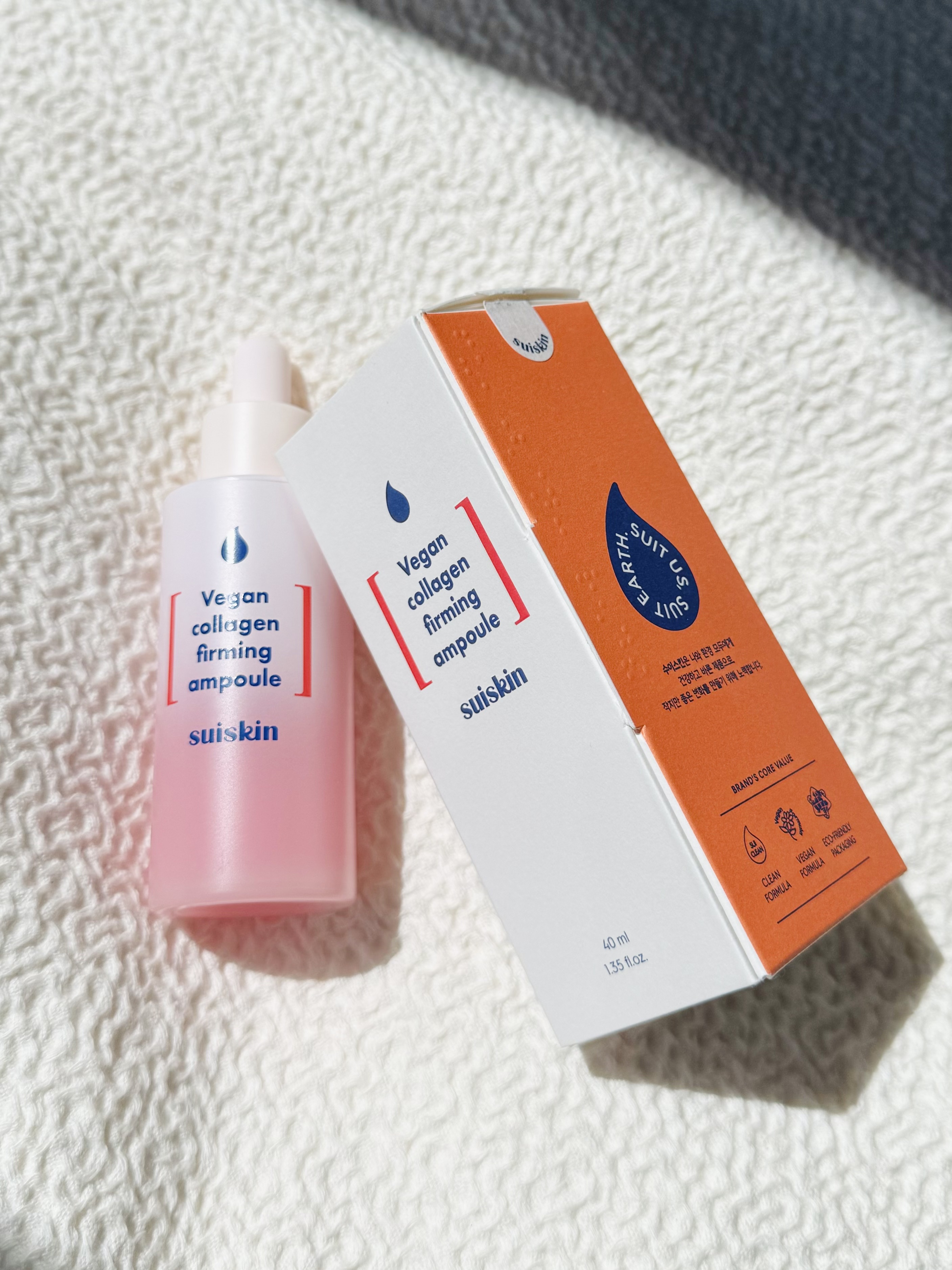 Vegan collagen firming ampoule/suiskin/美容液を使ったクチコミ（1枚目）
