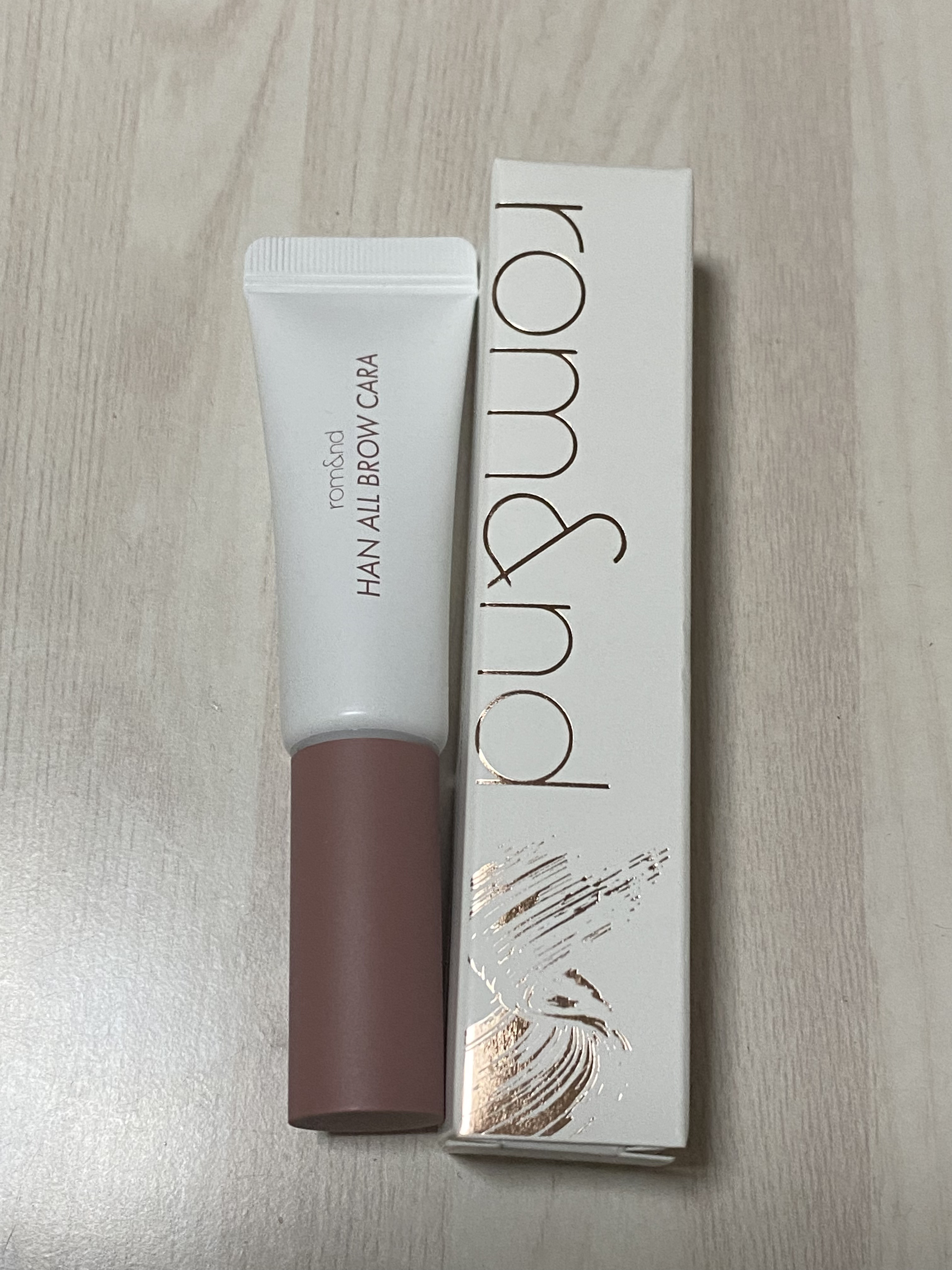 ハンオールブロウカラ/rom&nd/眉マスカラを使ったクチコミ（2枚目）