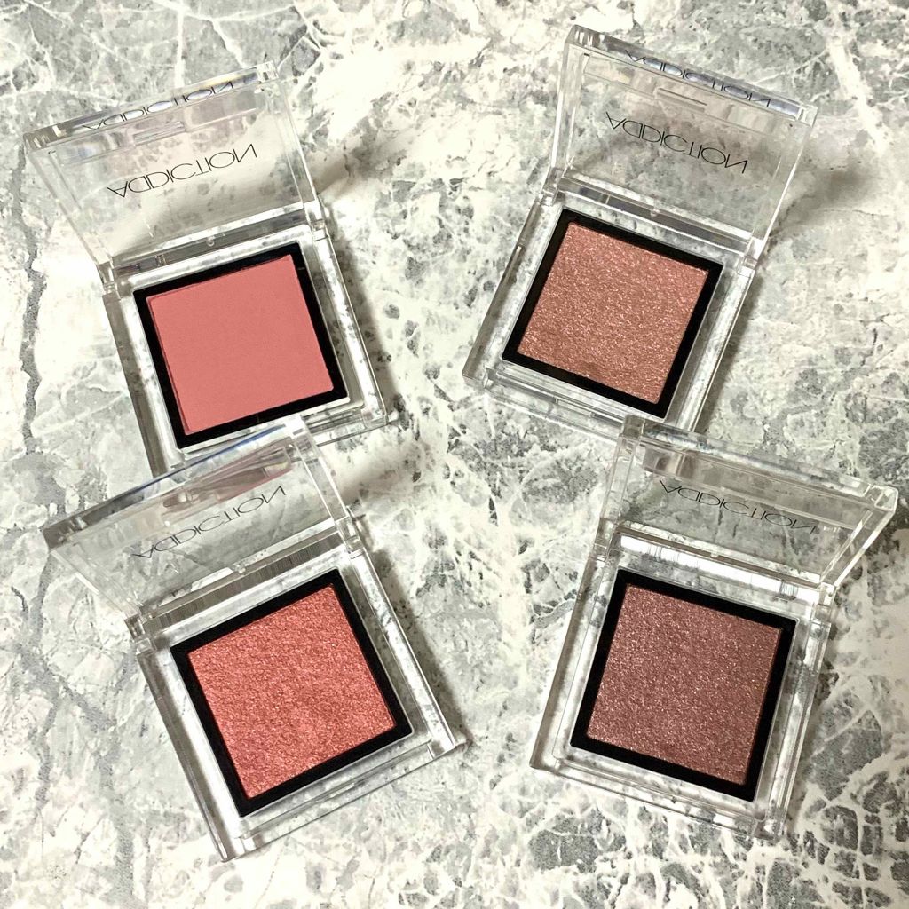 アディクション ザ アイシャドウ 141 Strawberry Moon (M)★限定色/ADDICTION/単色アイシャドウを使ったクチコミ（2枚目）