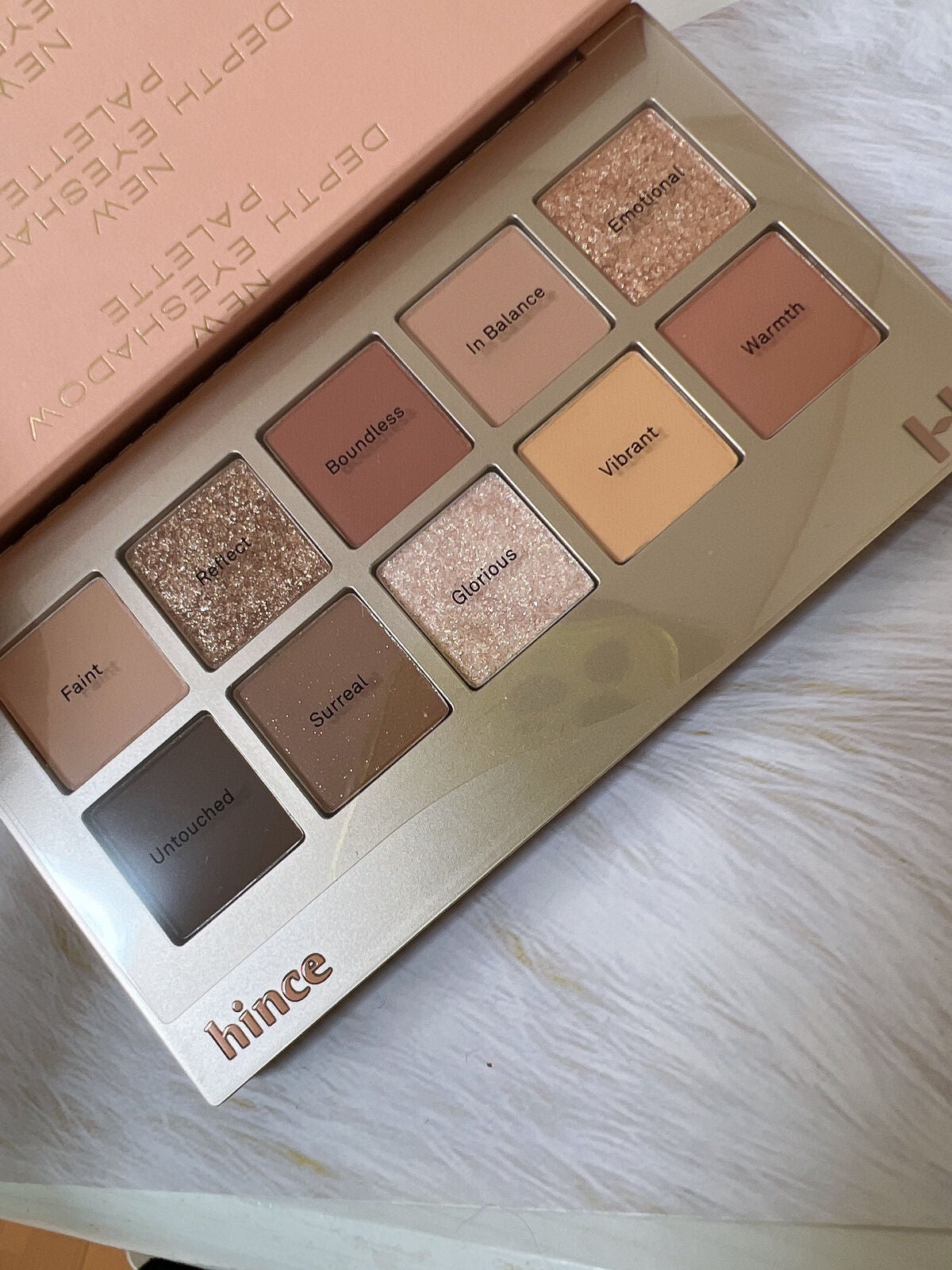 ニューデップスアイシャドウパレット/hince/アイシャドウパレットを使ったクチコミ(3枚目)