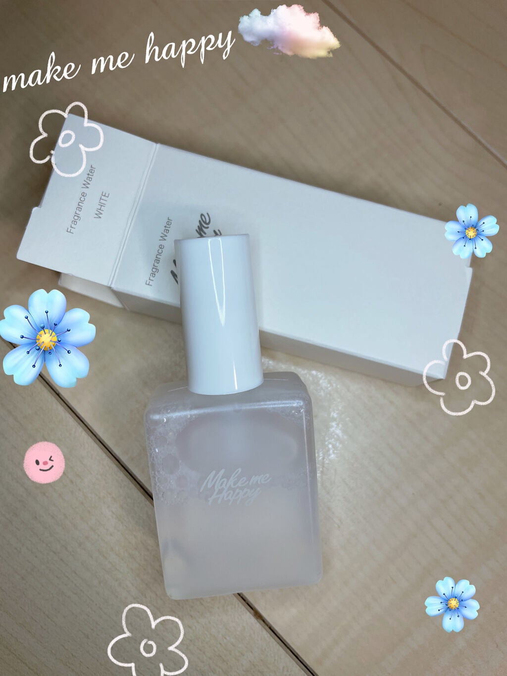 メイクミーハッピー フレグランスウォーター WHITE/キャンメイク/香水(レディース)を使ったクチコミ(1枚目)