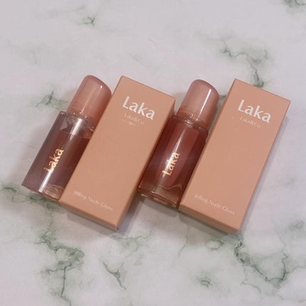 ジェリーイングヌードグロス/Laka/リップグロスを使ったクチコミ(4枚目)