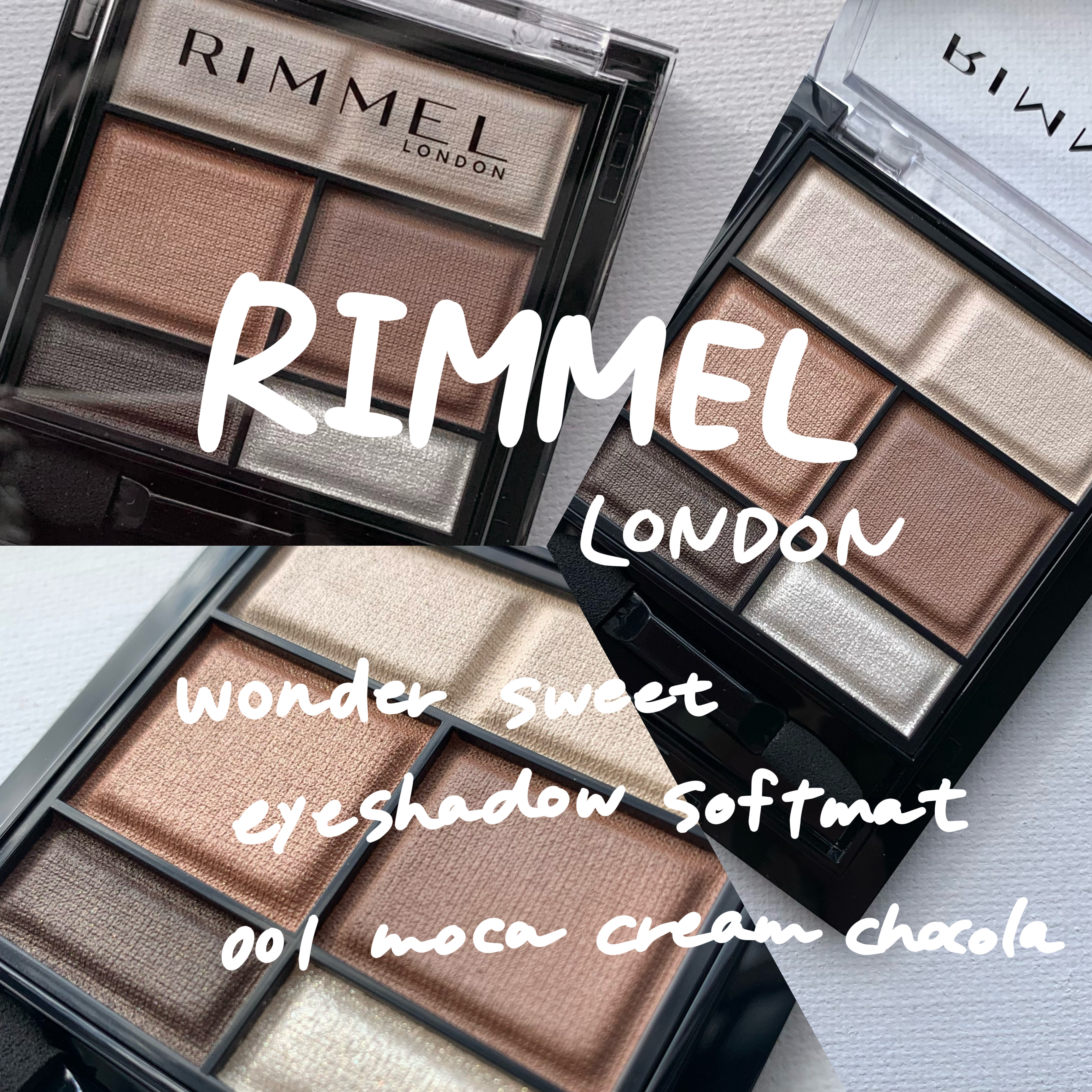 ワンダー スウィート アイシャドウ ソフトマット/リンメル ロンドン/アイシャドウパレットを使ったクチコミ（1枚目）