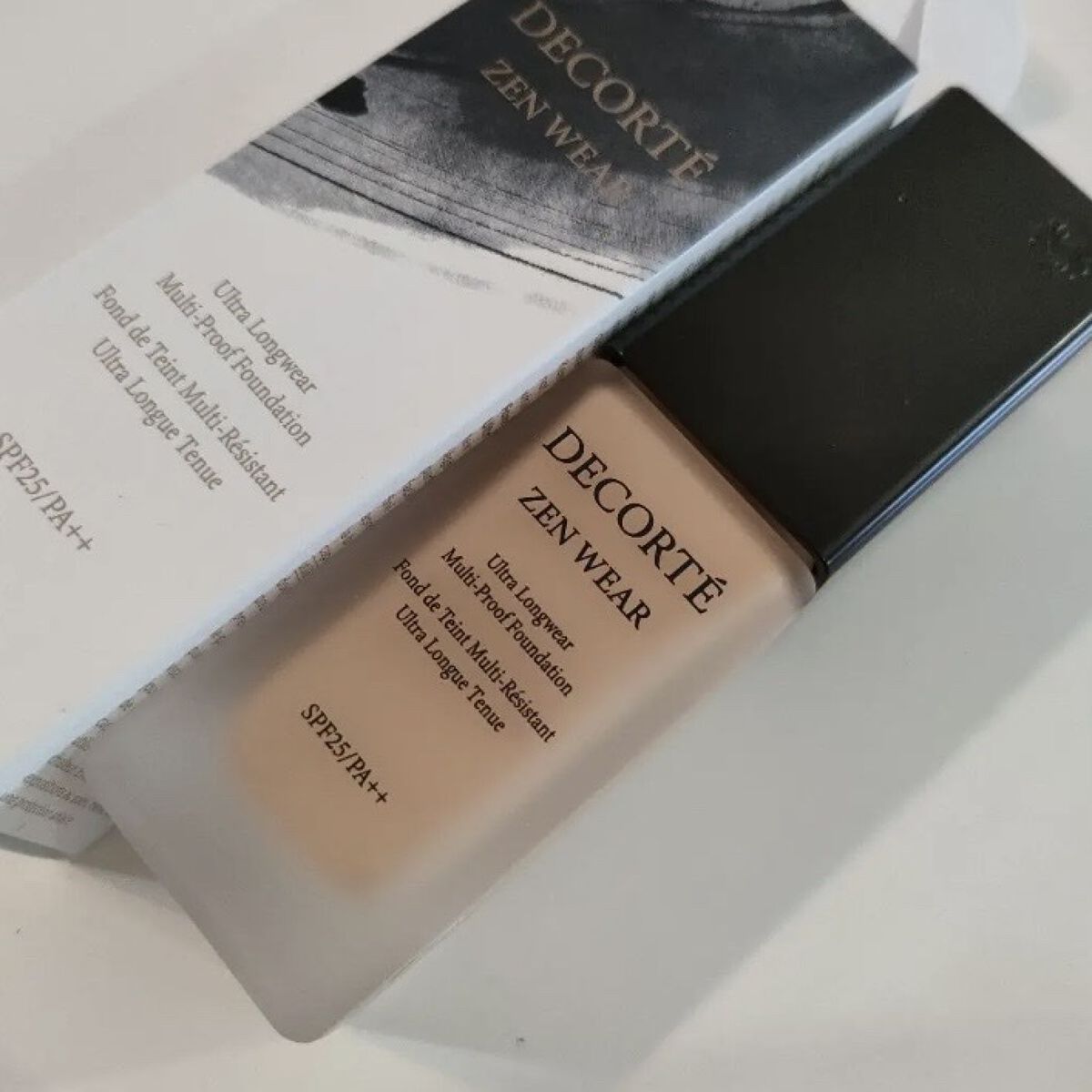 ゼン ウェア フルイド C25/DECORTÉ/リキッドファンデーションを使ったクチコミ（1枚目）