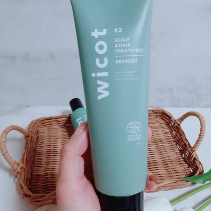 スカルプ&ヘア シャンプー/トリートメント リフレッシュ/wicot/市販シャンプーを使ったクチコミ(5枚目)