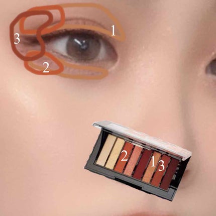 カラーステイ ルックス ブック パレット/REVLON/アイシャドウパレットを使ったクチコミ(2枚目)