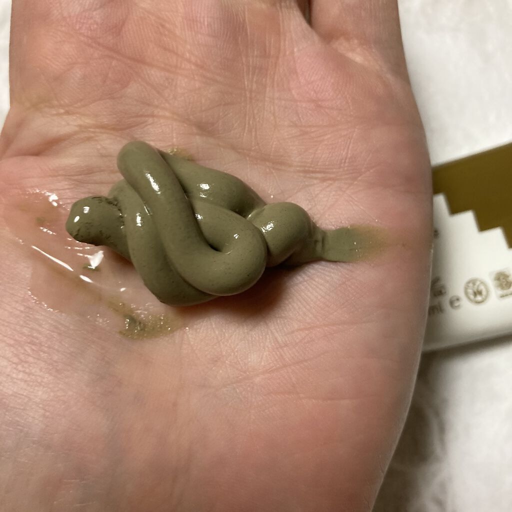 グリーンクレイペースト/ARGITAL/洗い流すパック・マスクを使ったクチコミ（2枚目）