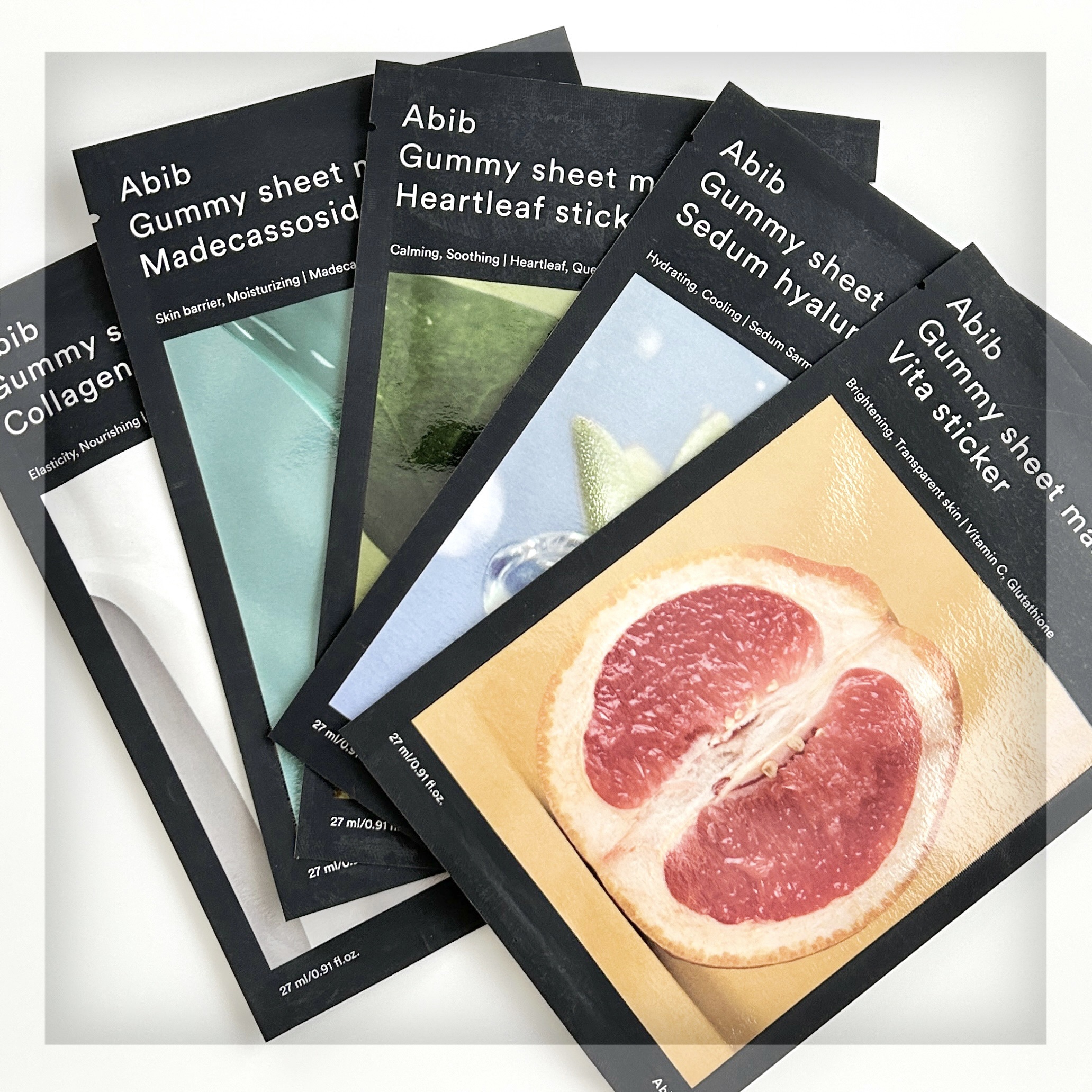 ガムシートマスクパック マデカソサイドステッカー/Abib /シートマスク・パックを使ったクチコミ（1枚目）