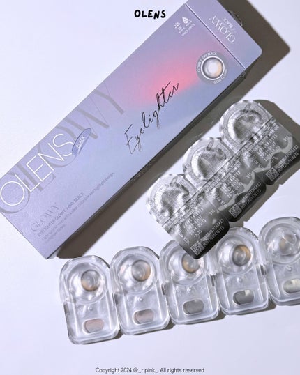 Glowy 1day/OLENS/ワンデー(1DAY)カラコンを使ったクチコミ(1枚目)