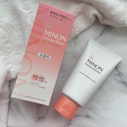 アミノモイスト モイストクリーミィ ウォッシュ/ミノン/洗顔フォームを使ったクチコミ(6枚目)
